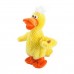 Happy people le canard sonore peluche peluche  jaune The Happy's    762075